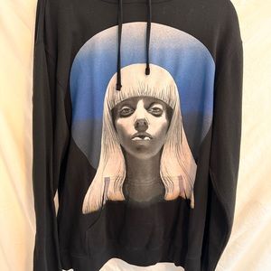 Lady Gaga Artpop Artrave Ball Tour Black Hoodie Jacket. Size Large.